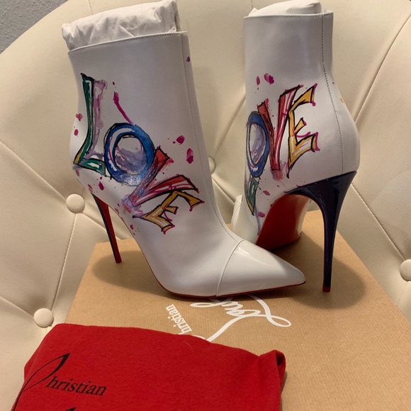 Christian Louboutin ( BOOTS IN LOVE 100 CALF LOVE) - Picture 3 of 6